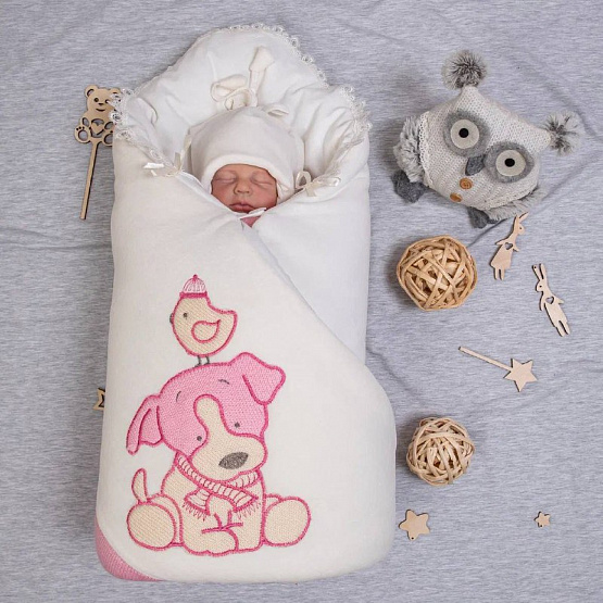 Комплект на выписку "Little puppy" арт.137