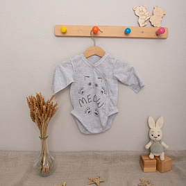 арт.Д-36 Боди с принтом "Мяу" 