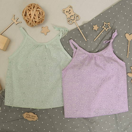 Арт. ф-140 Топик летний для девочки