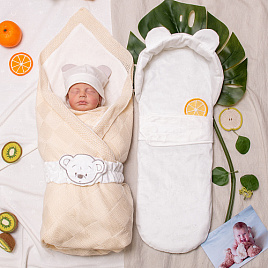 Арт. 390 Комплект на выписку "Карамелька", летний