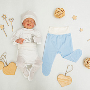 Ползунки для малышей "Еврики" арт.Т-77, молочный