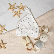 Шапочка с узелком Б-276 Молочный