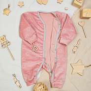 Комбинезон на кнопках "Roxy" арт.М-488 голубой