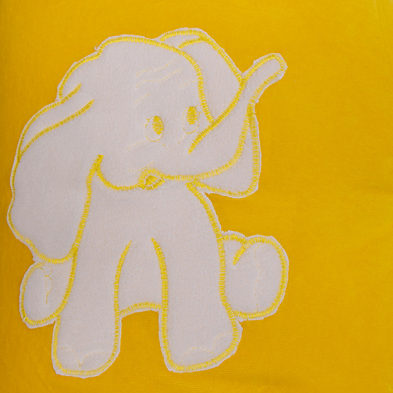 Комплект на выписку №172 "Улыбка"  Ярко-желтый