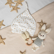 Шапочка с узелком Б-276 Молочный