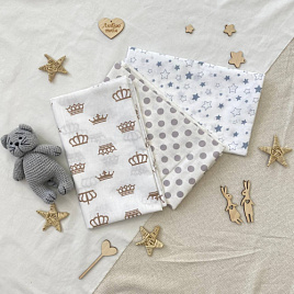 Пелёнка 120х75см (бязь набивная) арт.0305