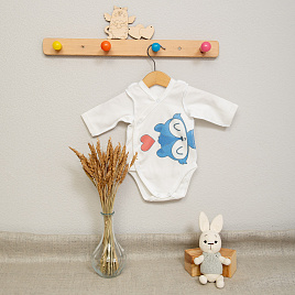 Боди принт "Енот" арт.Д-27