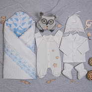 Комплект на выписку "кружевное облако" арт.275