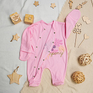 комбинезон на кнопкахиз ажура м-450