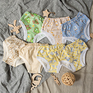 №Т-10 Трусики на резинке, хлопок