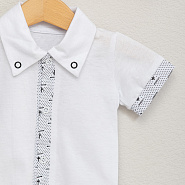 Боди детское с рубашечным воротником арт.МС-03