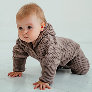 К-501 Комплект вязанный. Шоколад