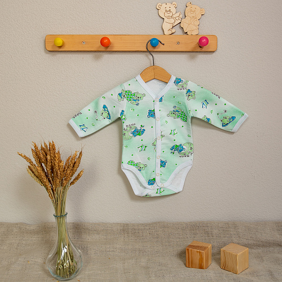 №Д-15 Боди детское с длинным рукавом, интерлок