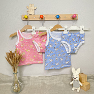 Комплект детский: трусики и майка, арт.К-317