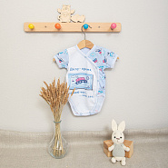 Боди с принтом арт.Д-20, розовый