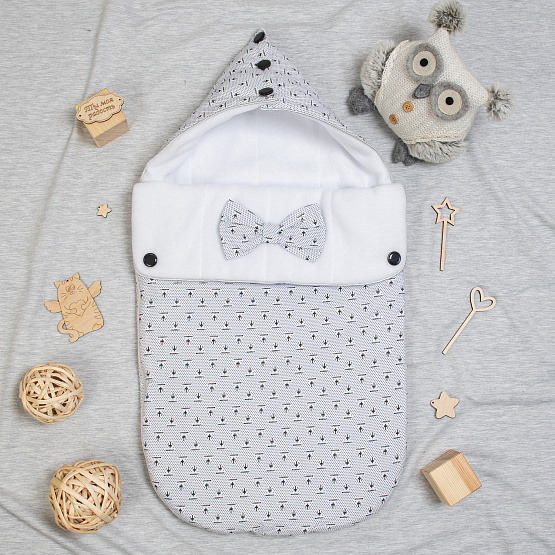 №МС-07 Конверт прогулочный на молнии для мальчика