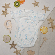 К-332 Костюм "Шарик" боди,штаны,шапочка. Голубой