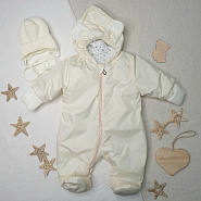 Конверт прогулочный «Зефирка» арт.11-178 молочный