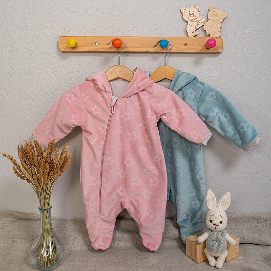 Комбинезон "Sky" на молнии с капюшоном арт.М-489