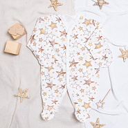 М-519 Комбинезон-слип на кнопках "Звезды"