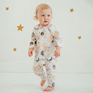 М-512 Комбинезон-слип из муслина с набивным рисунком