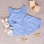 Комплект детский для мальчика: трусики и майка, арт.К-313гк