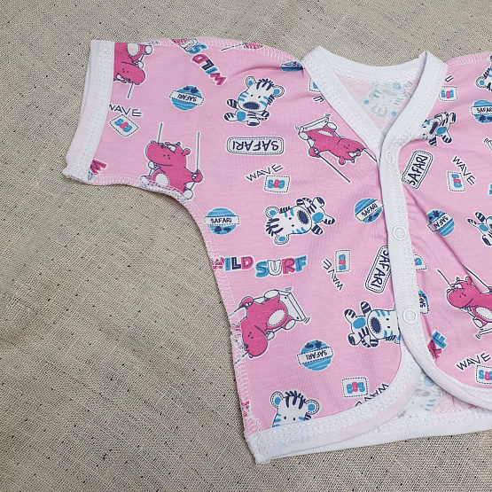 Р-138 Распашонка детская с коротким рукавом