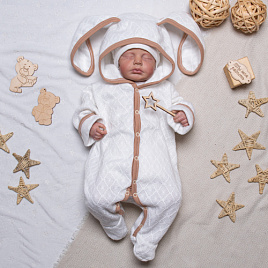 Комбинезон детский с длинными ушками арт.М-472