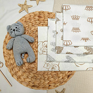 Набор пелёнок, 4 шт. р-р.120х75см (бязь) арт.0305