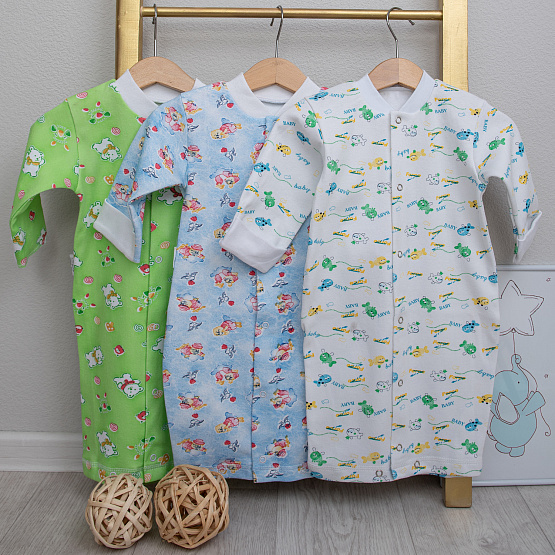 №11-126 Конверт на кнопках, ткань интерлок