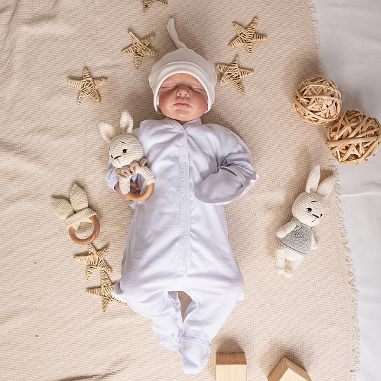 Комбинезон-слип арт.М-465 голубой