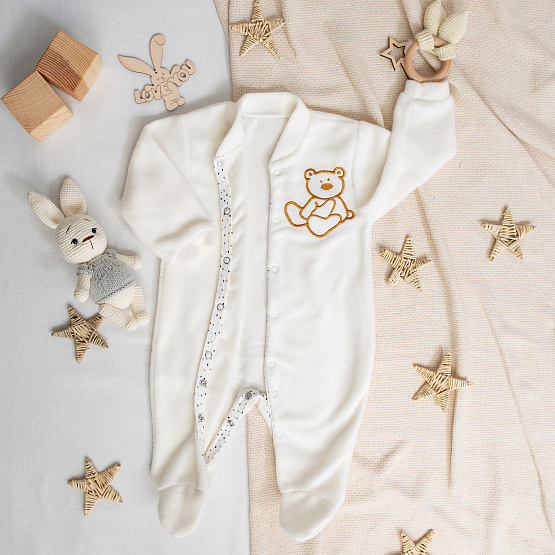 Комбинезон из флиса на кнопках арт.М-411