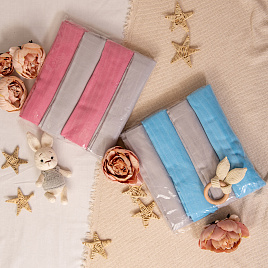 Набор пелёнок, 4 шт. р-р.120х80см (муслин) арт.0329