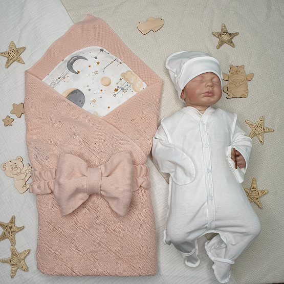 Арт. 450 Комплект на выписку "Звездное небо", пудра