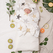 Летний комплект на выписку "Orion" арт.100 молочный