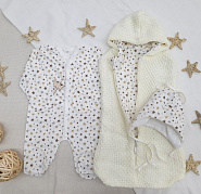 Арт. 457 Комплект на выписку "Дино на луне", летний