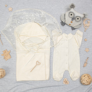 №124 Конверт прогулочный с декоративной вышивкой «Crown Royal»