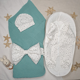 Арт. 449 Комплект на выписку "Убаюка", мята