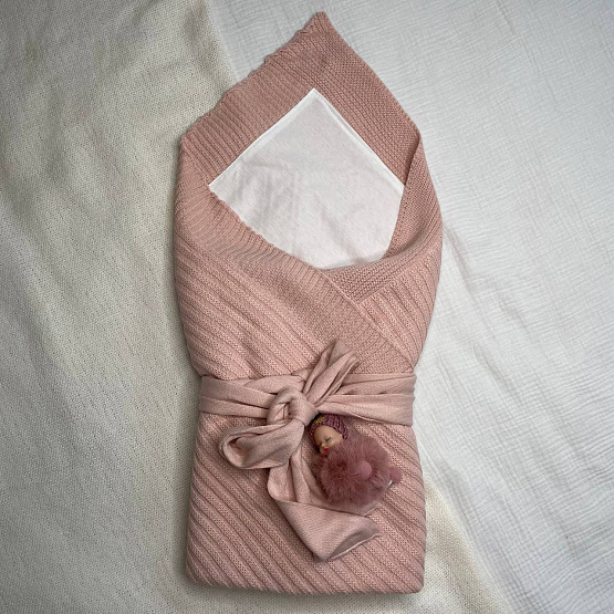 Арт 466 Комплект на выписку "Летнее Чудо " пудра