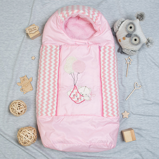 №11-158 Конверт прогулочный на двух молниях