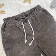 Брюки детские вельветовые арт.Т-104, серый