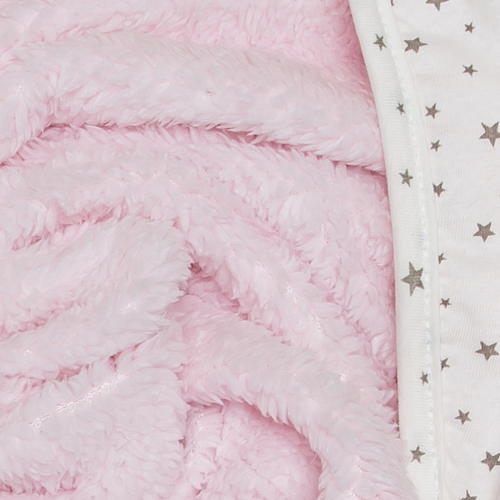 Плед "Пушистик" № 0871 розовый