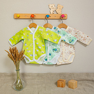 №Д-15 Боди детское с длинным рукавом, интерлок