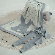 Арт. М-525 Комбинезон "Ушки", серый