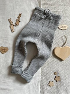 Т-106 Штаны вязаные, серый