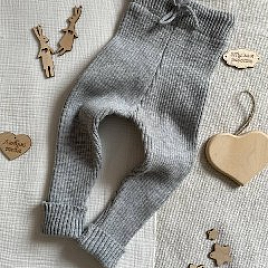 Т-106 Штаны вязаные, серый