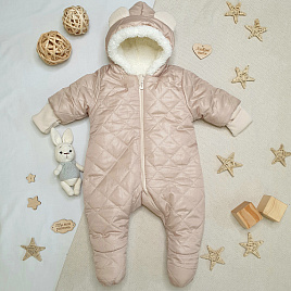Комбинезон утепленный "Еврозима" арт.11-410, бежевый