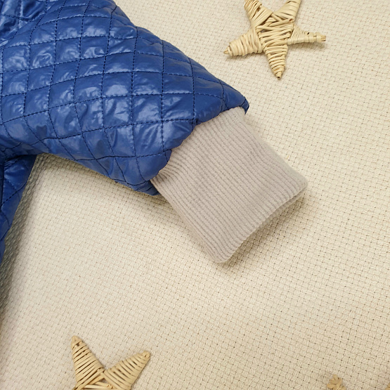 Комбинезон утеплённый "Еврозима" арт. 11-410 тёмно-синий