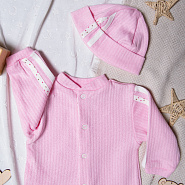 Комбинезон с шапочкой арт.К-330, розовый