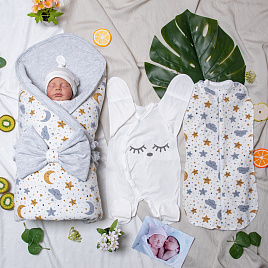 Арт. 417 Комплект на выписку "Звездное небо", летний